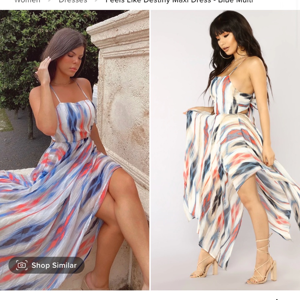 Fashion Nova Maxi Dress